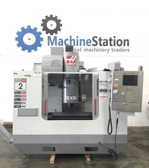 Haas VF2SS VMC 4TH Axis Ready
