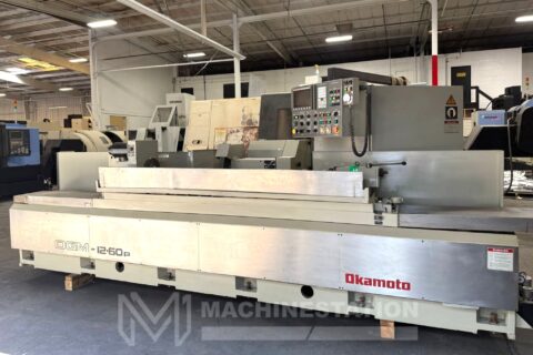 Rectificadora cilíndrica CNC OD Okamoto OGM 12-60P