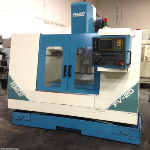 USED-FEMCO CNC VERTICAL MACHINING CENTER Model FV-20