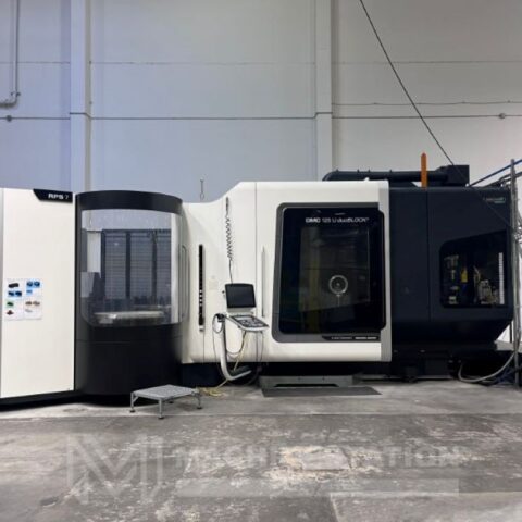 DMG Mori DMC 125U Duoblock 5 Axis CNC Mill