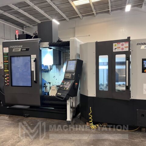 Doosan DVF-5000 6AWC 5 Axis CNC Vertical Machining Center