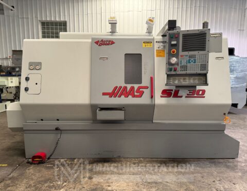 Centro de torneado CNC Haas SL-30T - Torno con contrapunto de mandril de 10"