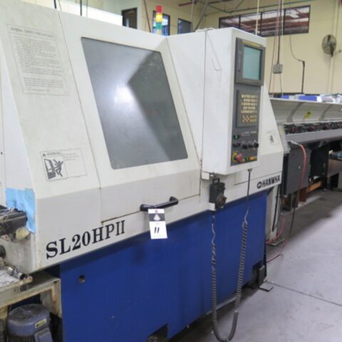 HANWHA SL20HPII Automatic Swiss Screw Automatic Lathe for sale in USA(1)