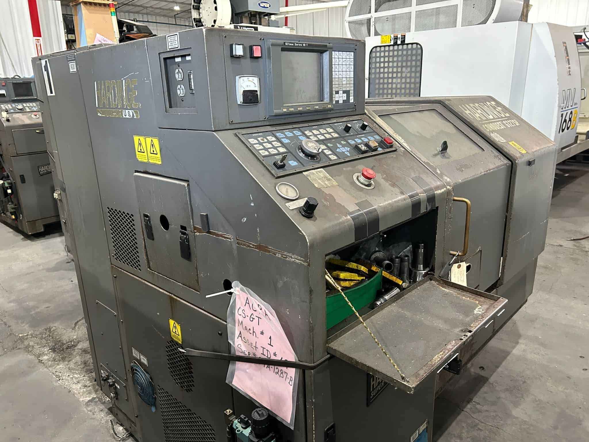 Hardinge CNC Gang tool lathe for sale in USA (1)