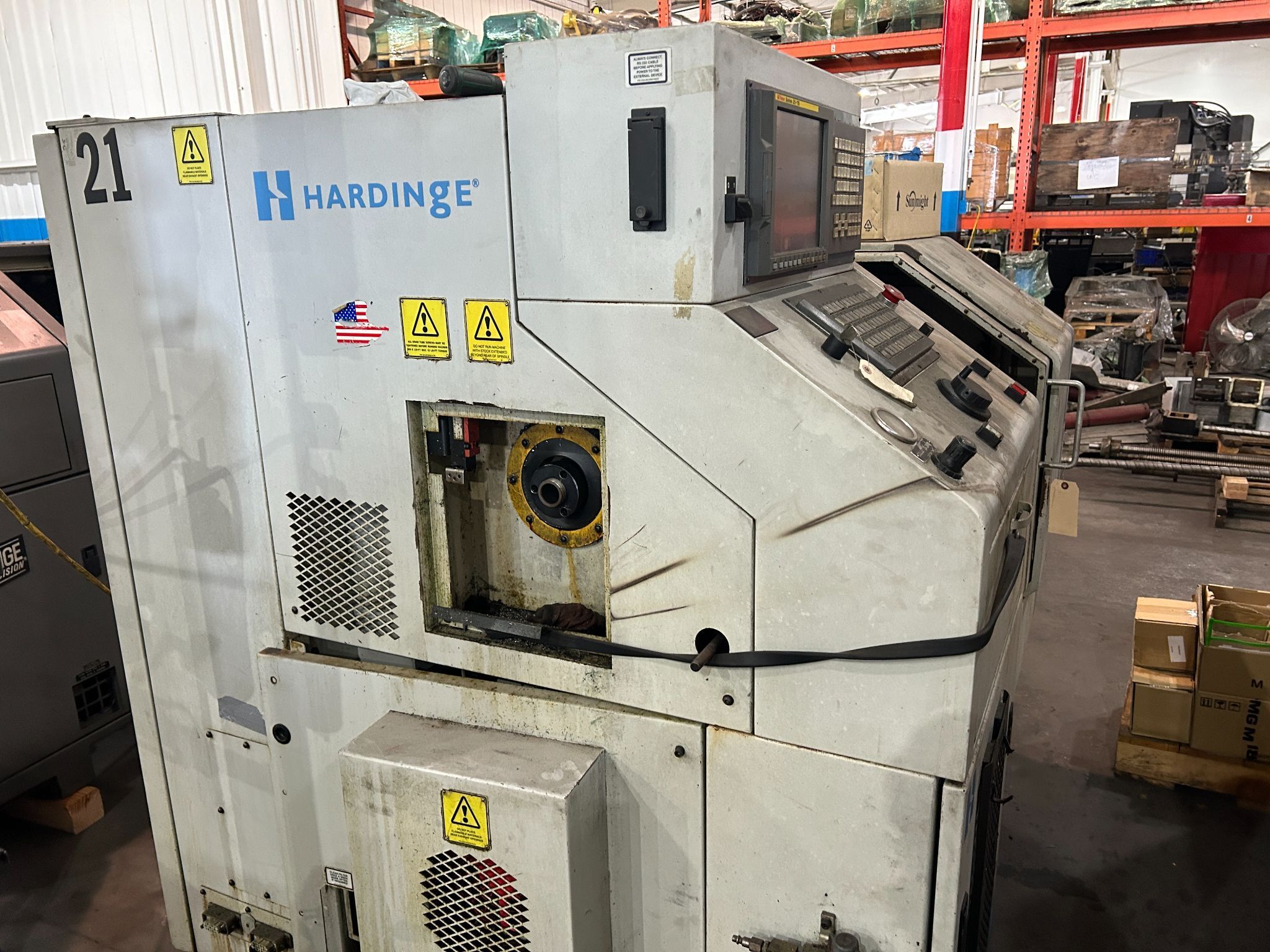 Hardinge CNC Gang tool lathe for sale in USA(1)