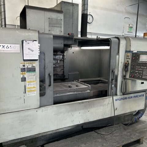 Centro de mecanizado vertical CNC Hyundai Kia VX-650 - Fresadora