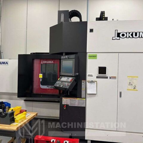 Okuma MU-8000V-L 5-Axis CNC Vertical Mill with Turning Capability