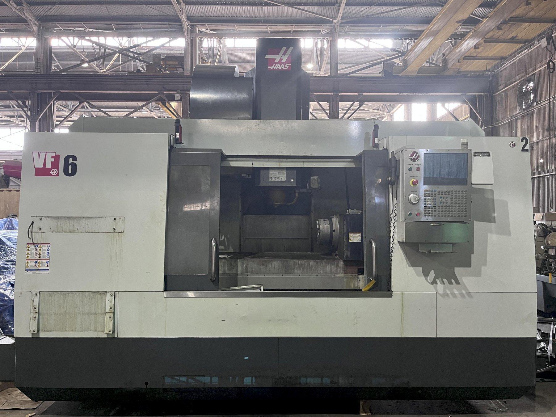 HAAS VF-6/50 CNC VERTICAL MACHINING CENTER - MILL