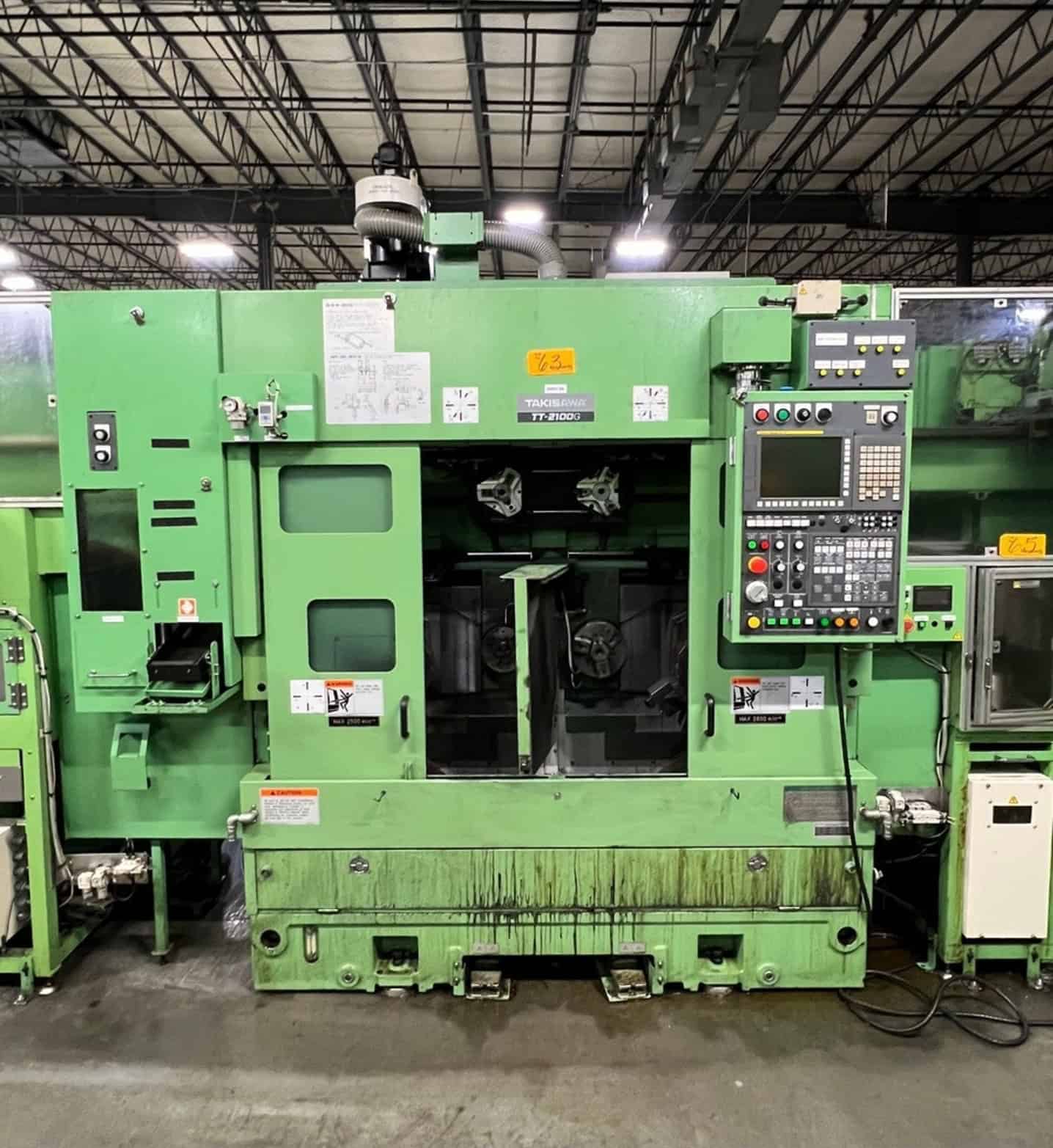 Takisawa TT-2100G CNC Lathe for sale in USA (1)
