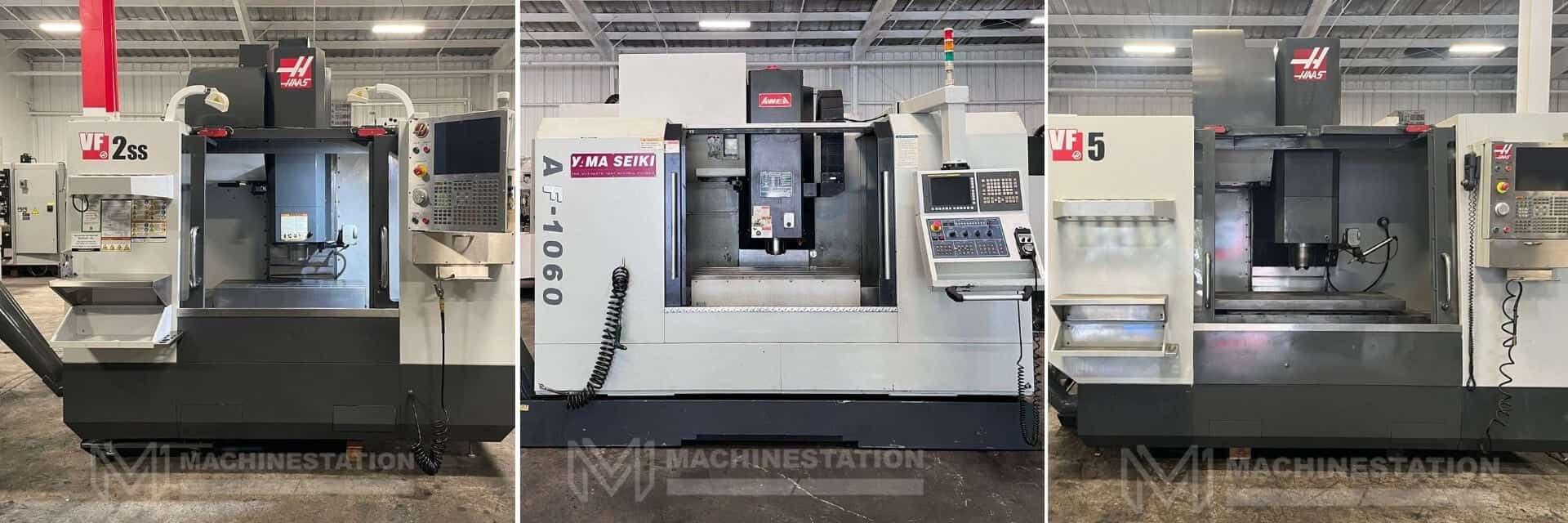 Centros de mecanizado verticales CNC