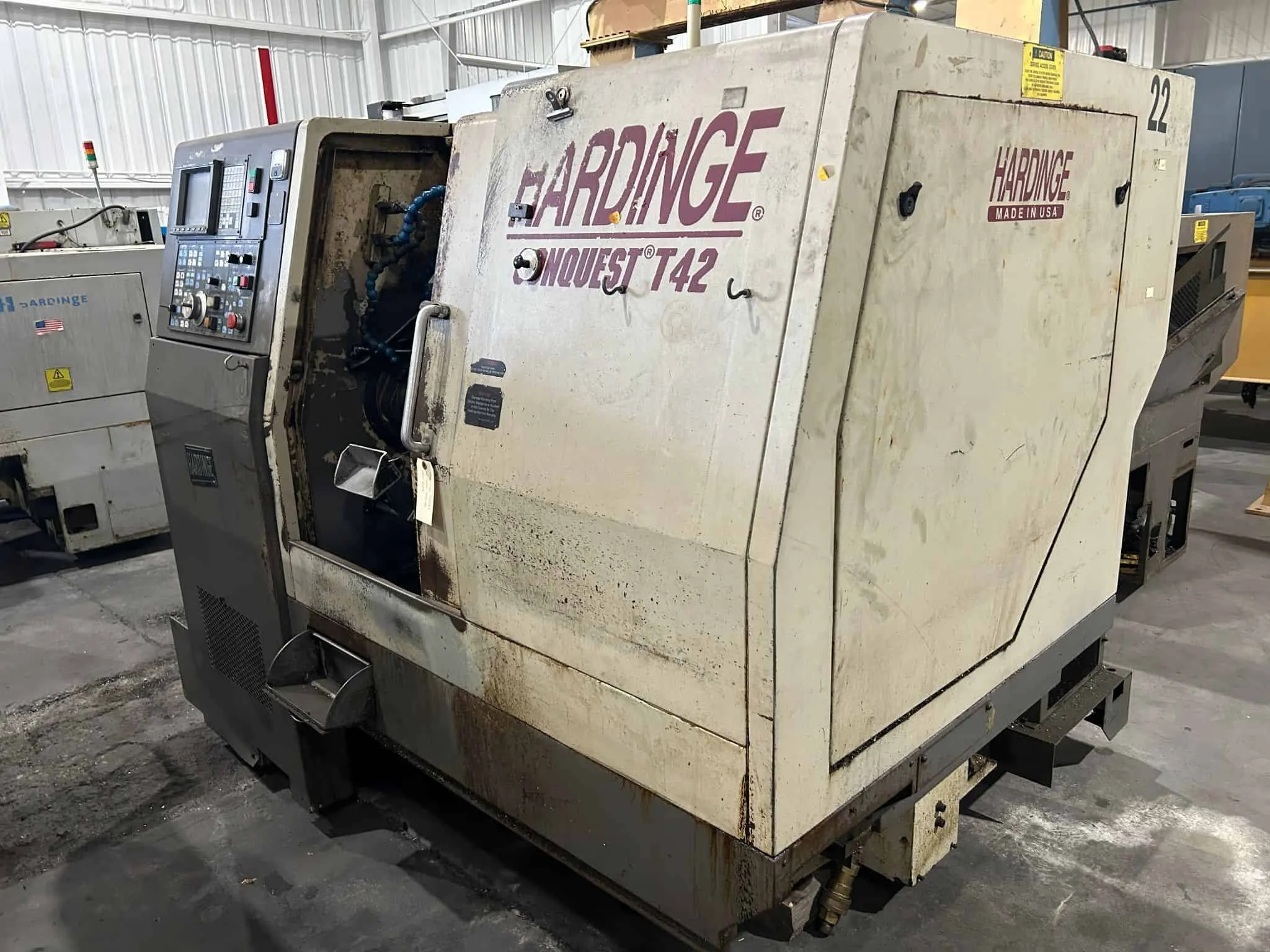 Hardinge CNC Gang tool lathe for sale in USA(1)